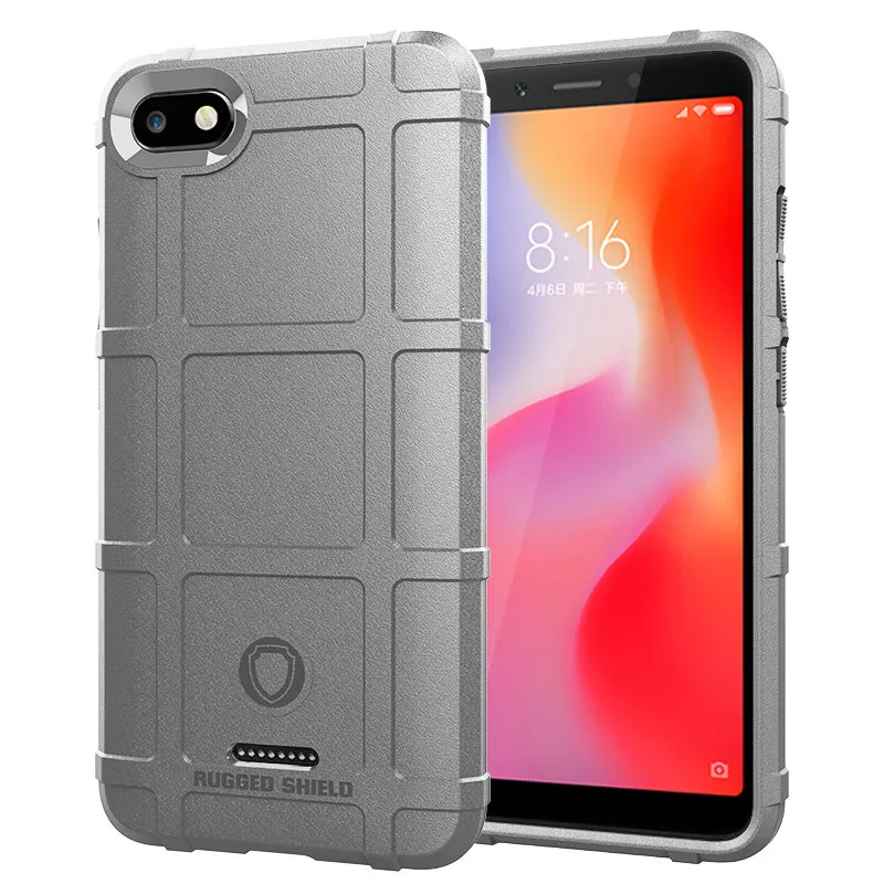 

Armor Heavy Matte Cover for Xiaomi Redmi 6A Shockproof Thick Shield Case for xaomi redmi 6a Anti Knock Soft Silicone Cases