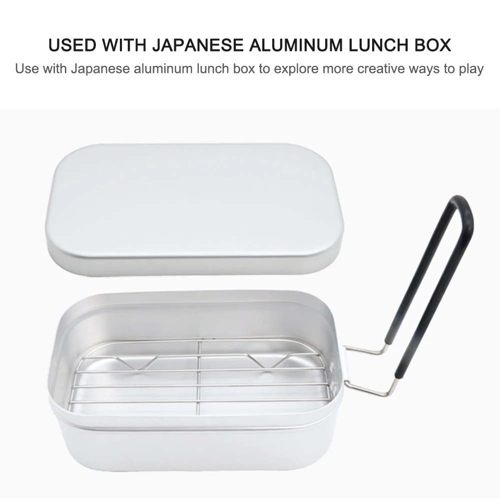 Camping Lunch Box Steaming Rack Multifunctional Lunch Box Steaming Stand Heat-resistant Steamer Mount Cooking Supplies