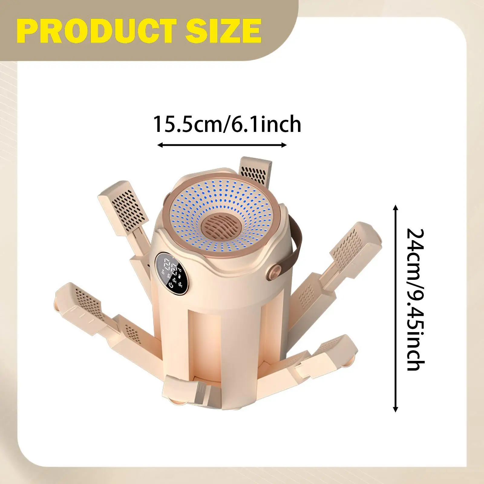 Dryer Practical Multifunctional Quick Drying Lightweight Adjustable Timer Glove Dryer Warmer for Travel Hats Hotel Home Use Dorm Dryer Practical Multifunctional Quick Drying Lightweight Adjustable Timer Glove Dryer Warmer for Travel Hats Hotel Home Use Dorm