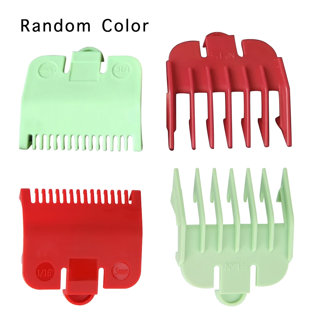2pcs Cutting Guide Comb Wahl 1.5mm 3mm Set Pro Colorful Limit Comb Kit for Electric Hair Trimmer Shaver Hairdressing Tool