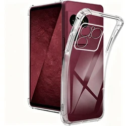 Shockproof Soft TPU Clear Case with Reinforced Corners and Camera Protection - Sony Xperia 1 VIII (Clear)