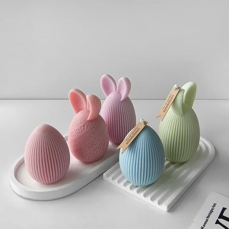Easter Bunny Egg Silicone Mold 3