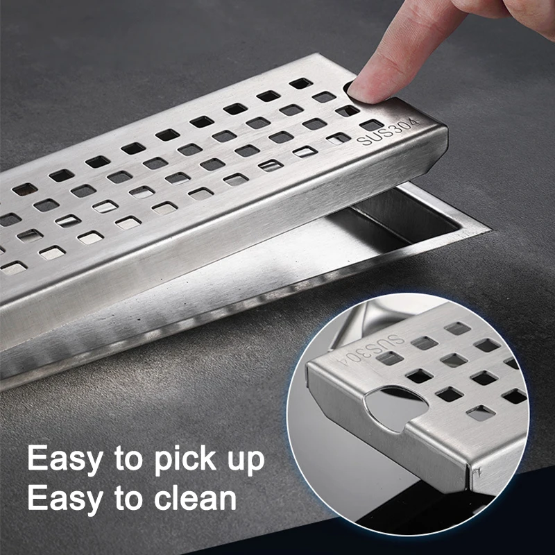 VVW&LIU Couvercle De Drains De Sol En Acier Inoxydable Rond Anti-encrassement Drain De Douche Filtre D'évier Universel Bouchon Attrape-Cheveux