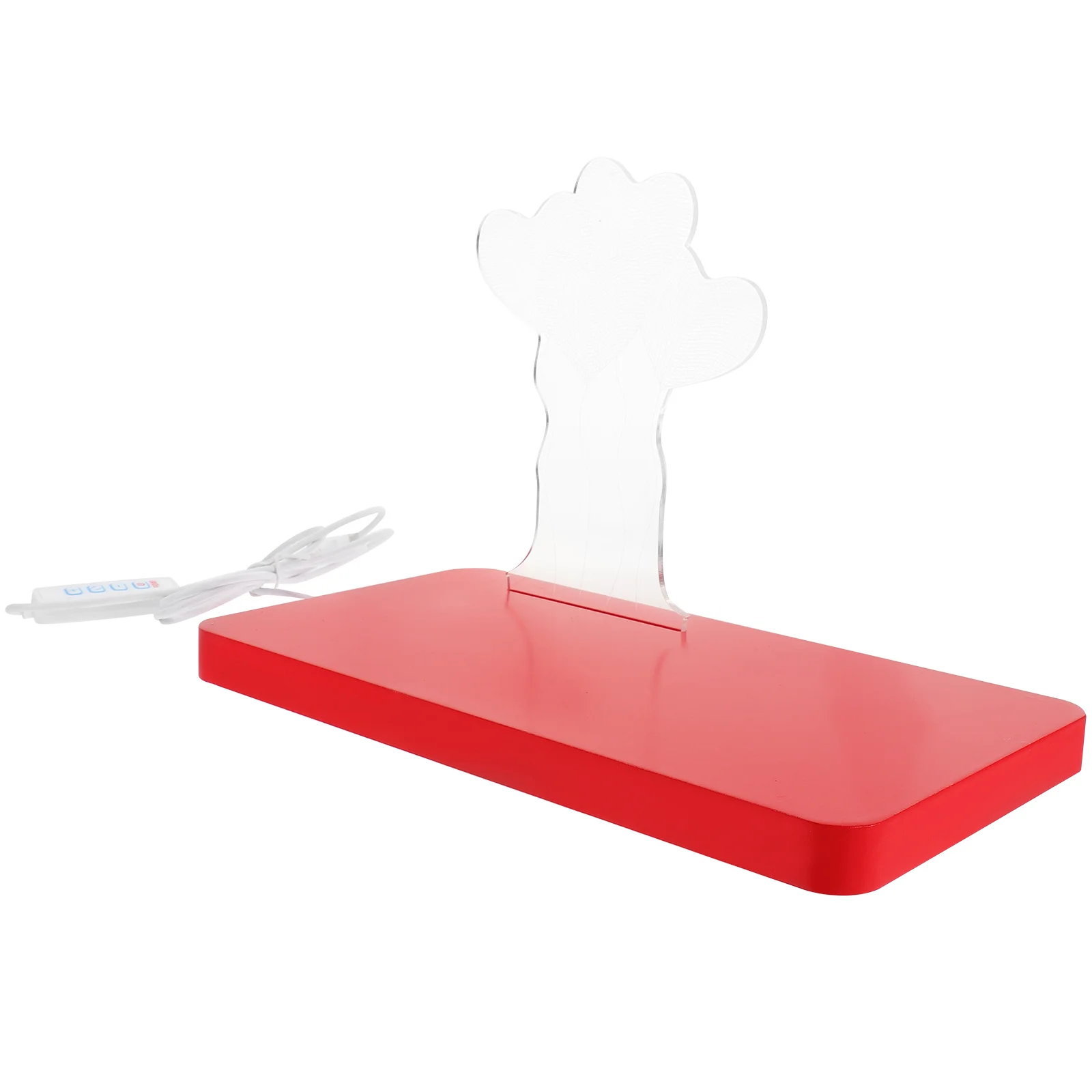 

Прикроватная Ночная лампа с USB, акриловый шар в форме сердца, настольная Ночная лампа