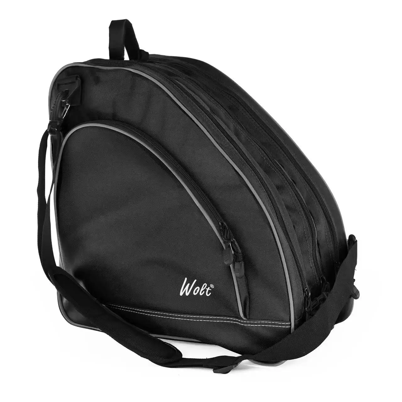 41*41*41cm 3 Layers Waterproof Roller Skates Carry Handbag Inline Skate Storage Bag for Adult Ice Skating Shoulder Backpack