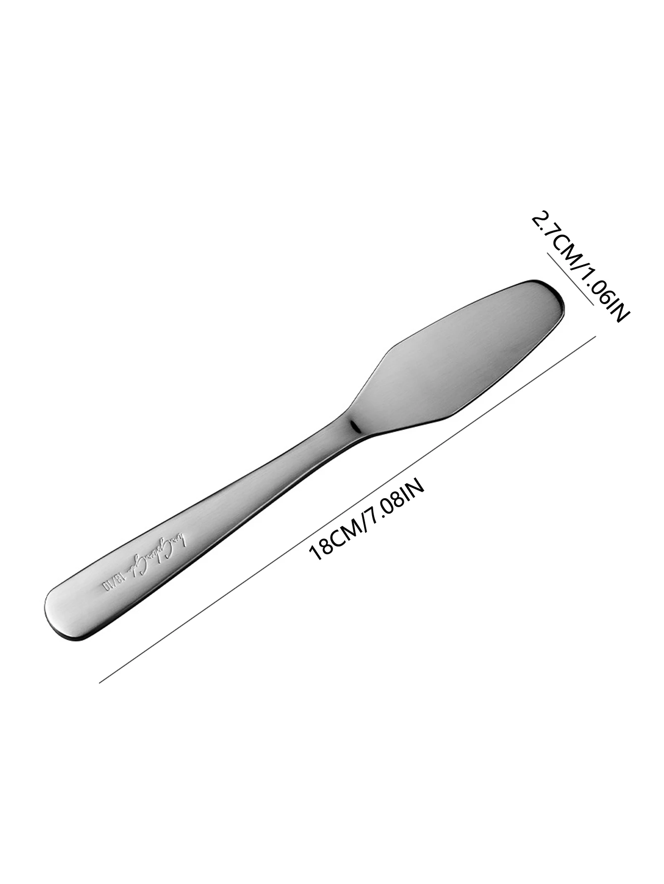 1pc-Matte Silver