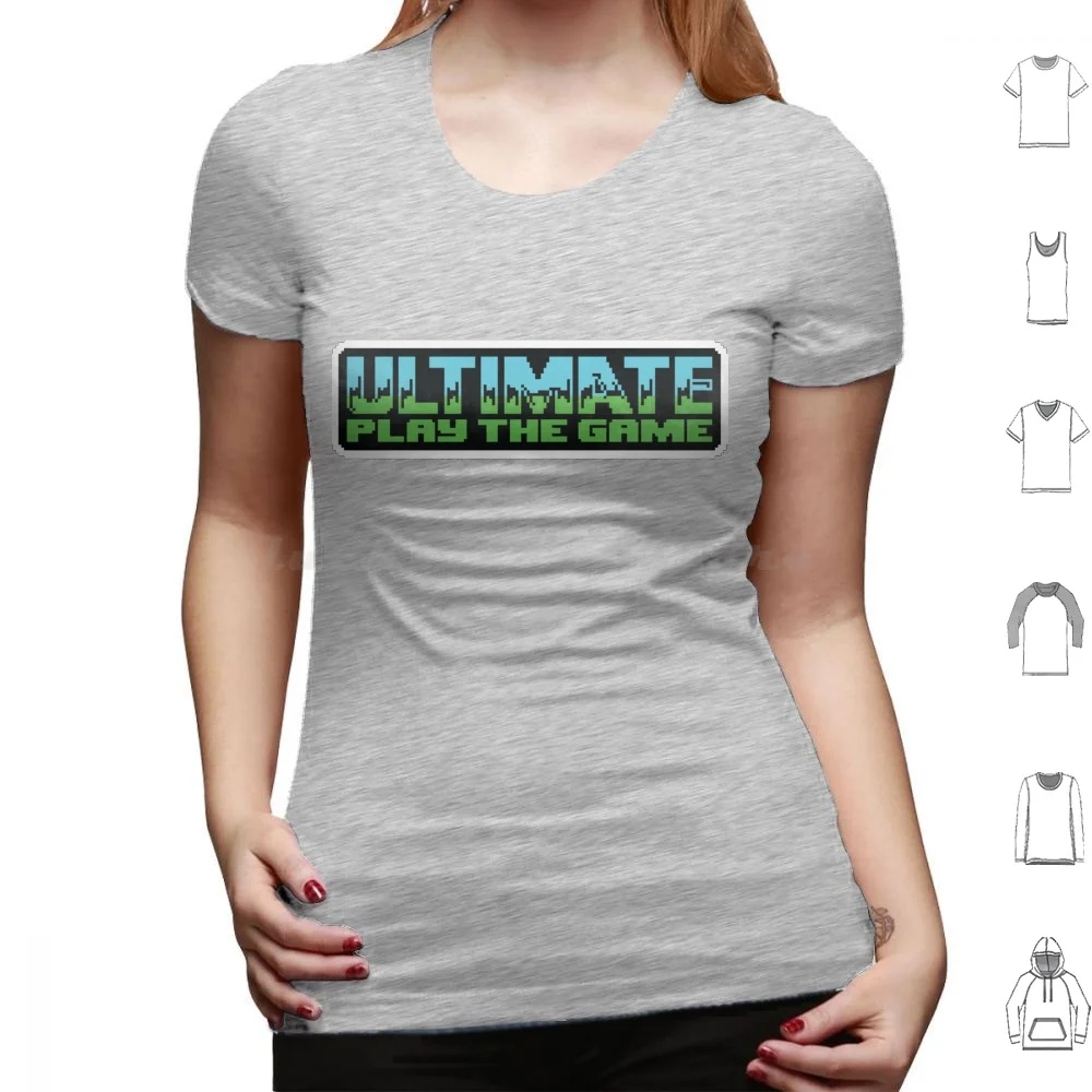 トップス Utility Game Shirts Ultimate-Play The Game T Shirt Big Size 100% Cotton 80s