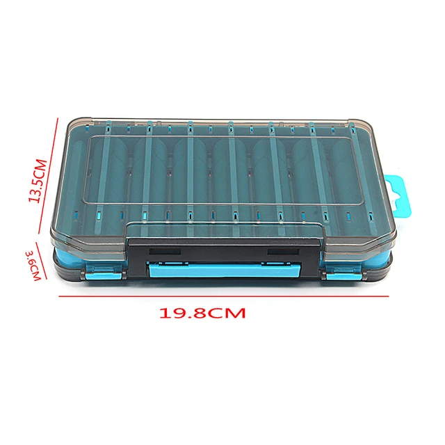 Fishing Tackle box 14 Compartments Fishing Accessories Lure Hook