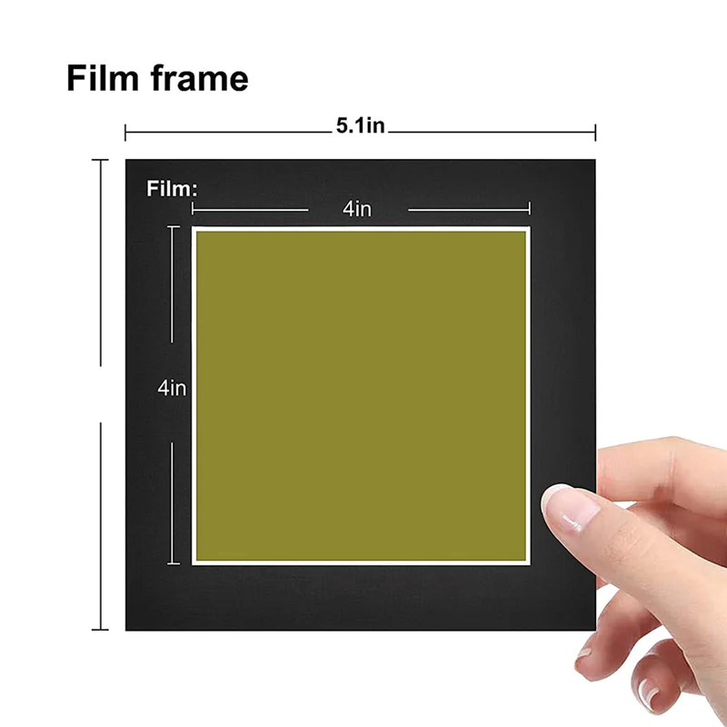 Magnetic Field Viewing Film,Magnetic Field Detector to See Magnetic Fields for Scientific Project Teaching 4 x 4 Inch 2