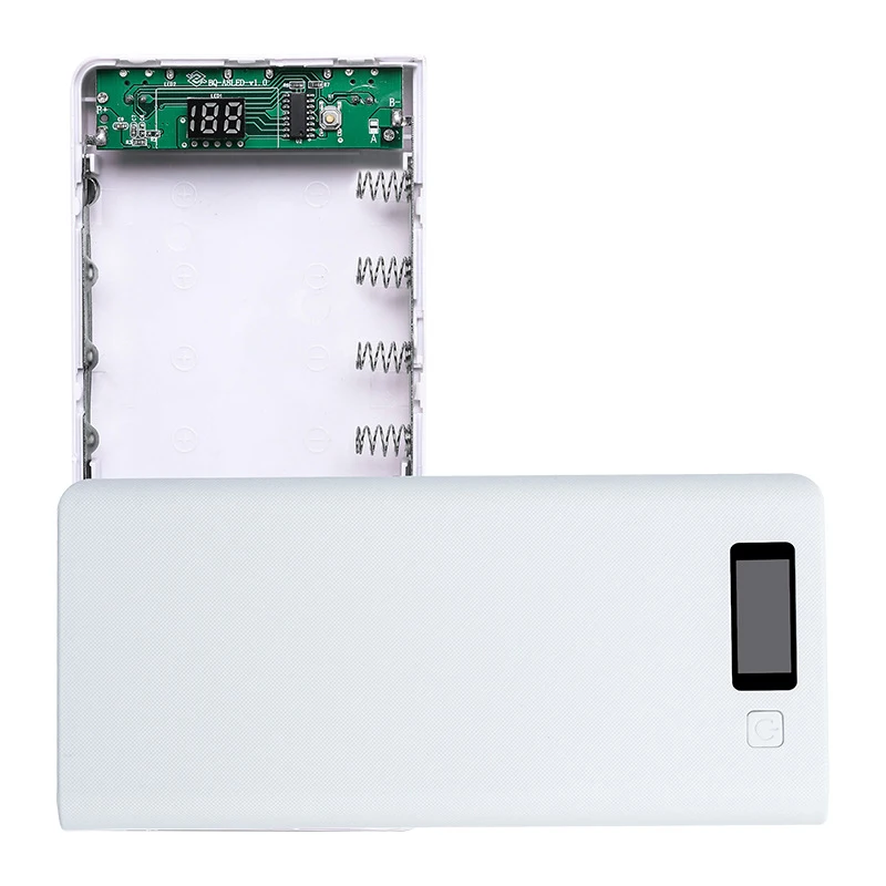޴ DIY ͸ ̽,  USB ũ USB LCD ÷ ͸ , 8*18650 ͸  , ޴