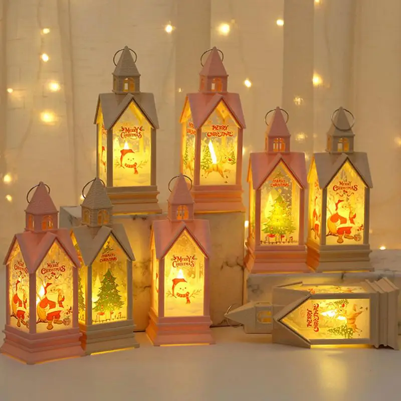 

Festive Christmas Lights Christmas Decoration Candle Castle Lovely Trend Led Candle Home Christmas Decoration Popular Beautiful