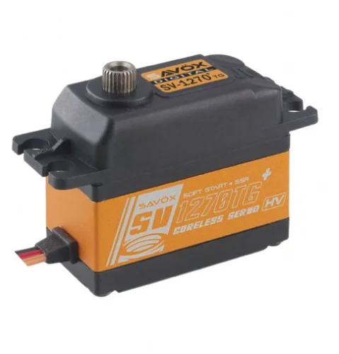

SAVOX SV-1270TG+ 7.4V Coreless High Volt Servo motor