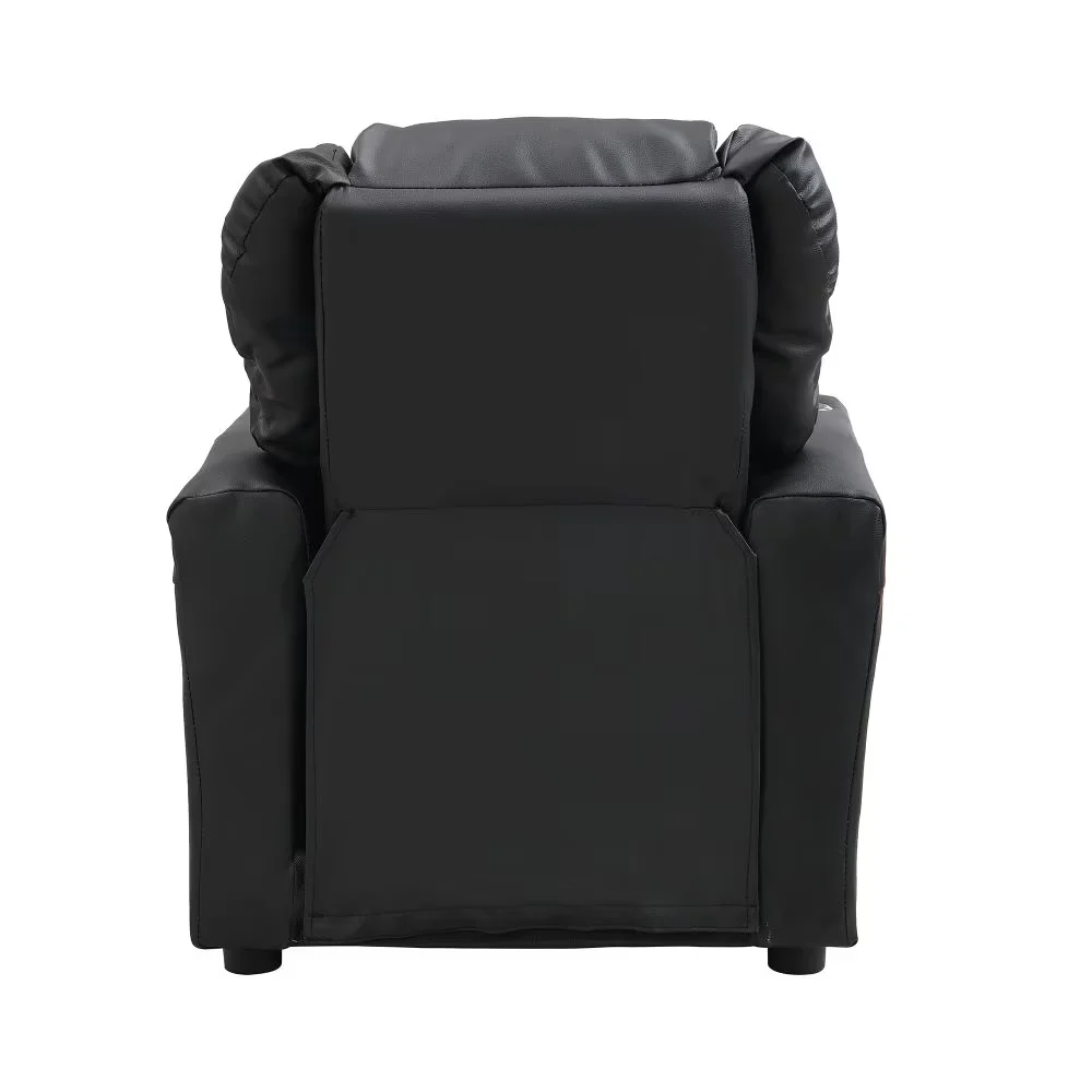 Upholstered Couch sofa, Deluxe Kids Recliner with Cup Holders for Snacks & Drinks - Durable and Easy to Assemble 4