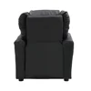 Upholstered Couch sofa, Deluxe Kids Recliner with Cup Holders for Snacks & Drinks - Durable and Easy to Assemble 4