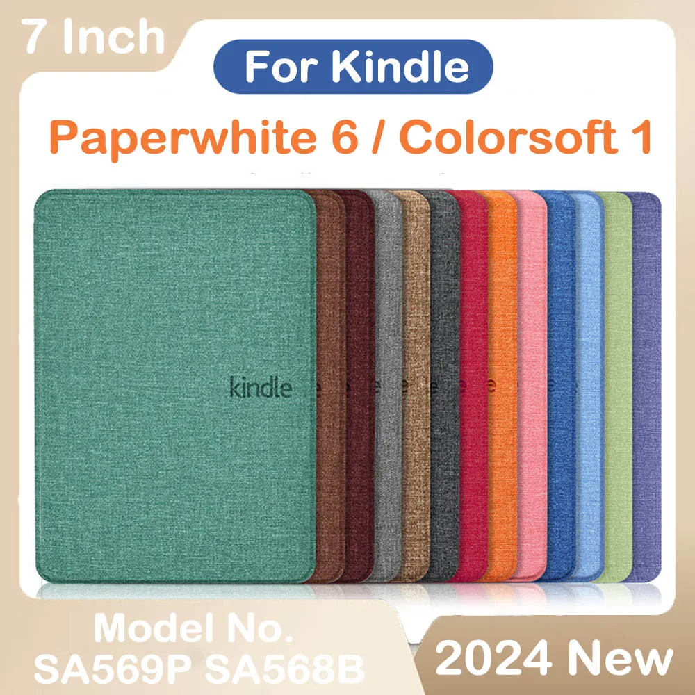 Premium Magnetic Protective Shell Cover for Kindle Paperwhite and Colorsoft 7-Inch Tablets