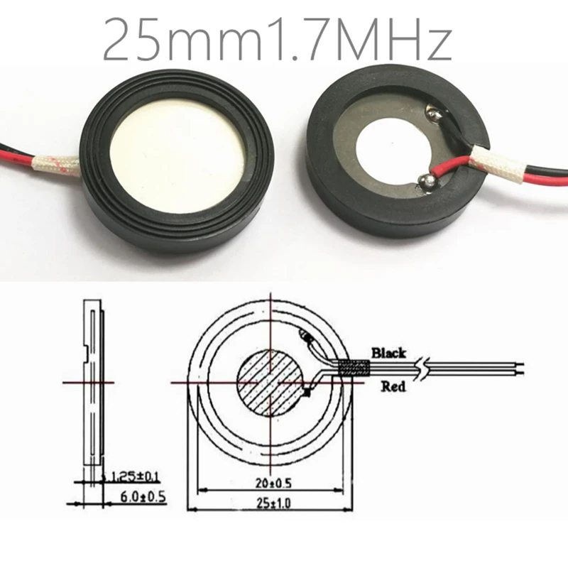 1.7MHz Ultrasonic Atomization Piece humidifier part atomizer parts