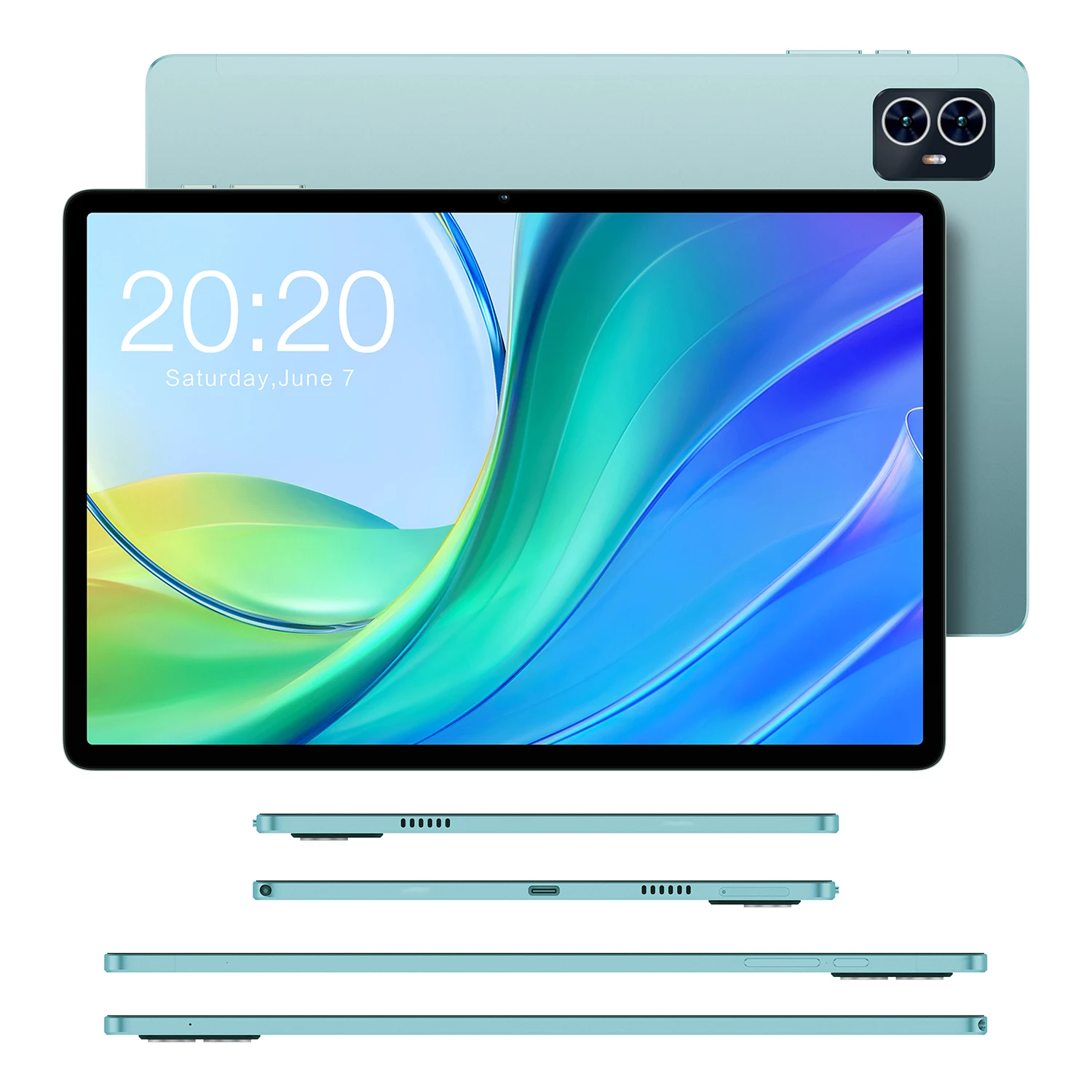 Teclast M50 2024 태블릿, Unisoc T606, 8 코어, 2.0GHz, 14GB(6GB + 8GB) RAM, 128GB ROM, 키보드, 액세서리 번들