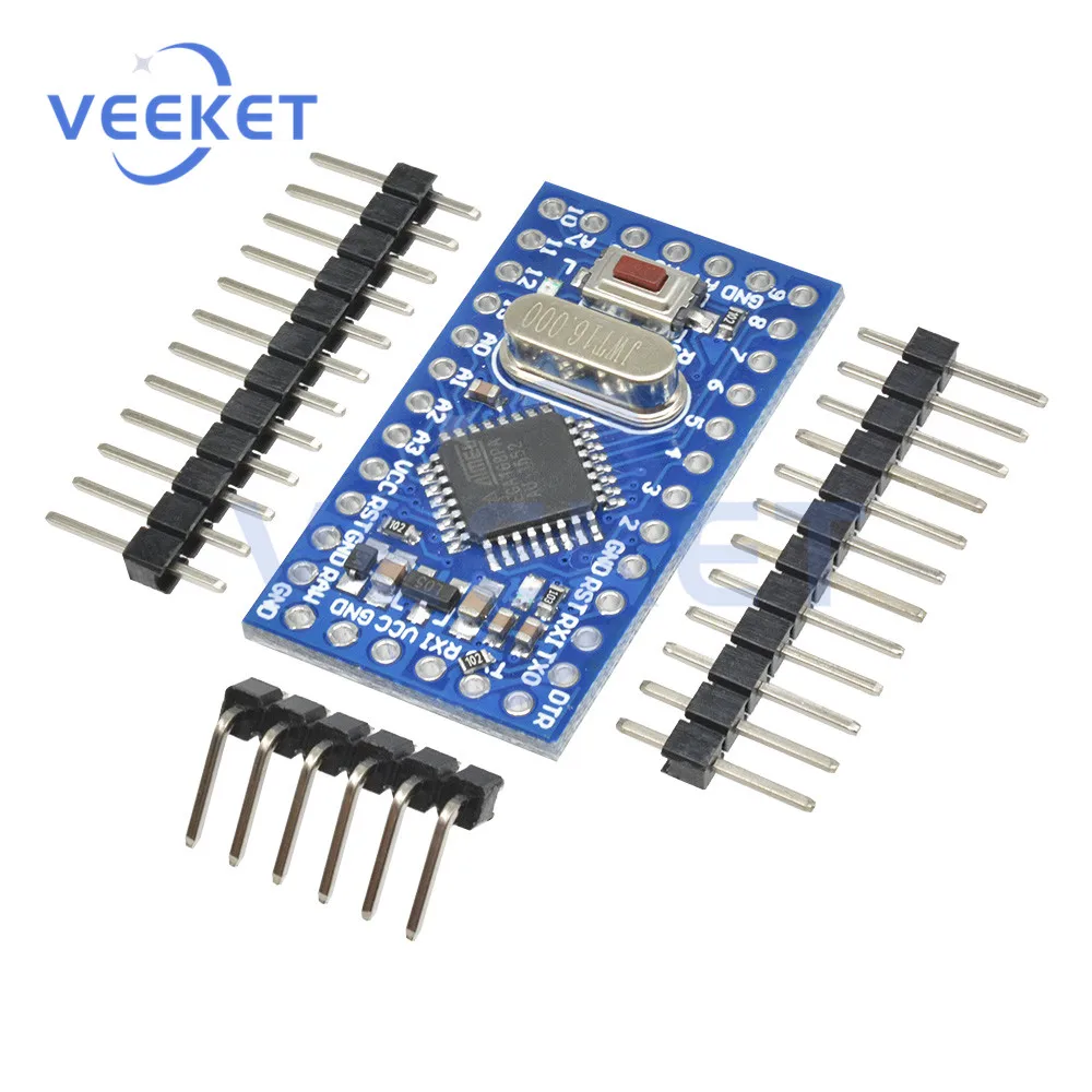 Мини-модуль Atmega168 плата управления микроконтролем штепсельный кварцевый