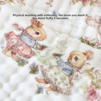 3pc/5pc Baby Towel Set Cotton 6 Layer Guaze Newborn Burp Cloths Baby Drool Face Towel Super Soft Muslin Squares Baby Care 5