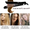 Hair Straightener Professional Keratin Treatment Flat Iron Titanium Plate 470℉ High Temperature Straightening Irons Dual Voltage 5