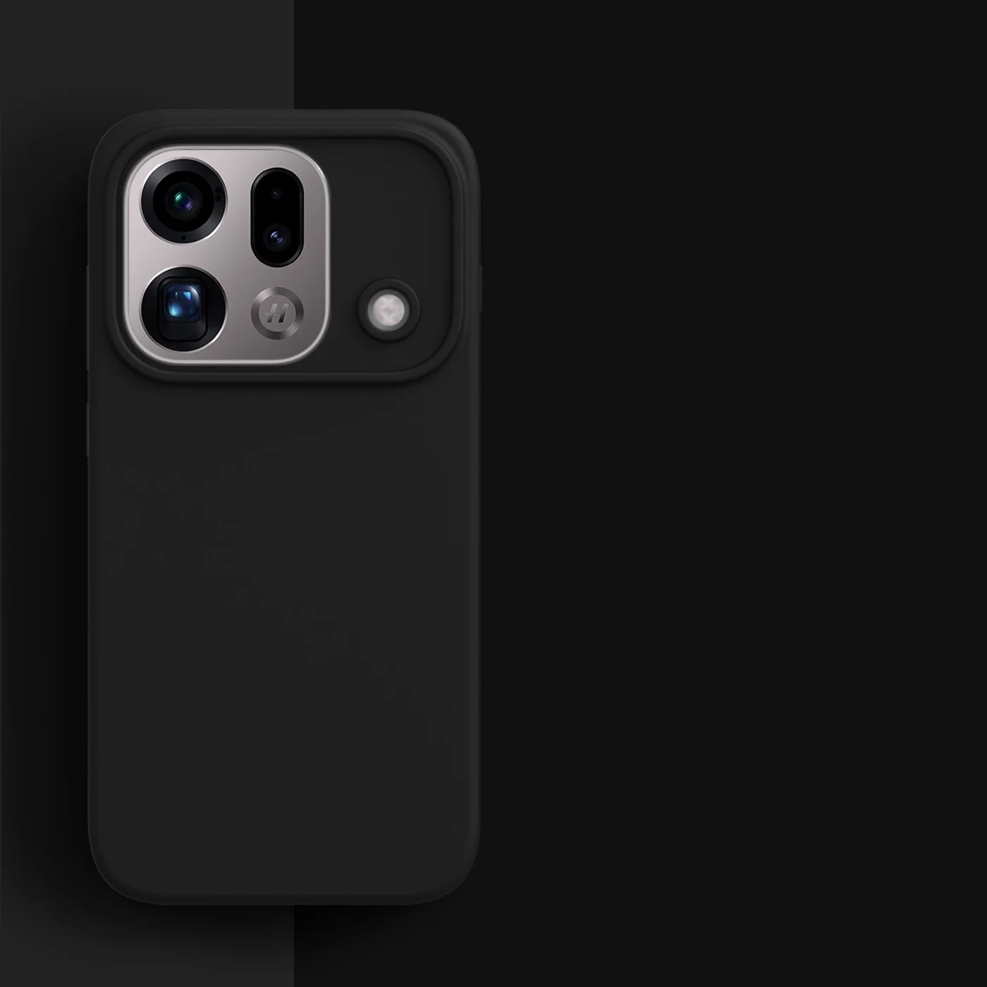 Luxurious Liquid Silicone Shockproof Phone Case with Enhanced Lens Protection