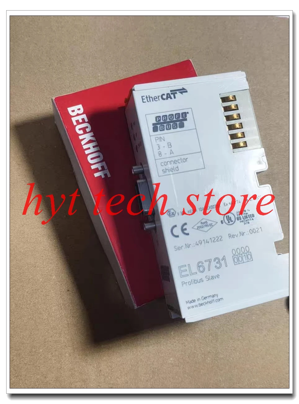 EL6731 EL6731-0000 오리지널 디지털 수량 단자 모듈, Profibus 마스터 통신 모듈