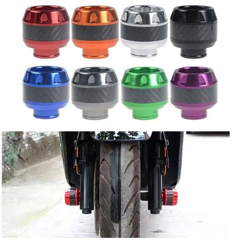 

2pcs Motorcycles Falling Protector Explosion-proof Front Fork Cups Sliders Crash Modified Accessories