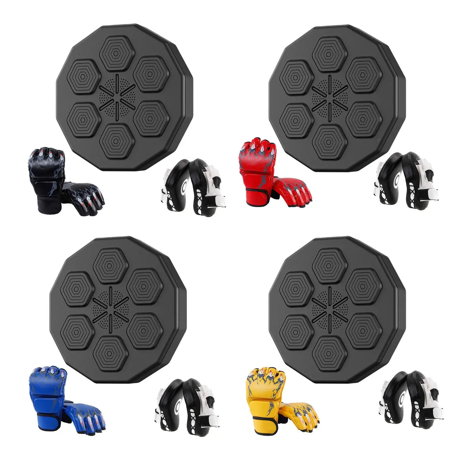 

Boxing Machine Boxing Reaction with Boxing Gloves Electronic Music Boxing Wall Target for Adults Indoor Household