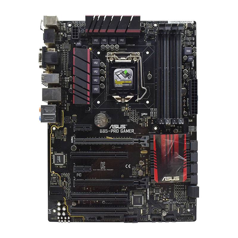 Asus used motherboard B85PRO GAMER Intel B85 chipset Intel I217V