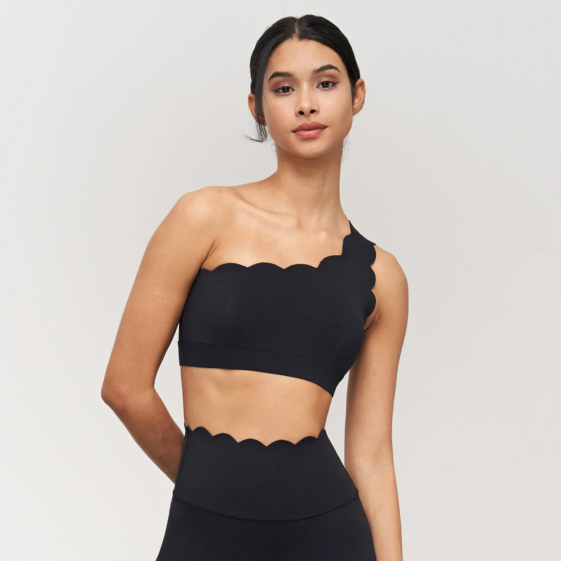 Women's Seamless Lycra Workout Set - Shock-Proof Sports Bra & High-Waist Yoga Bottoms