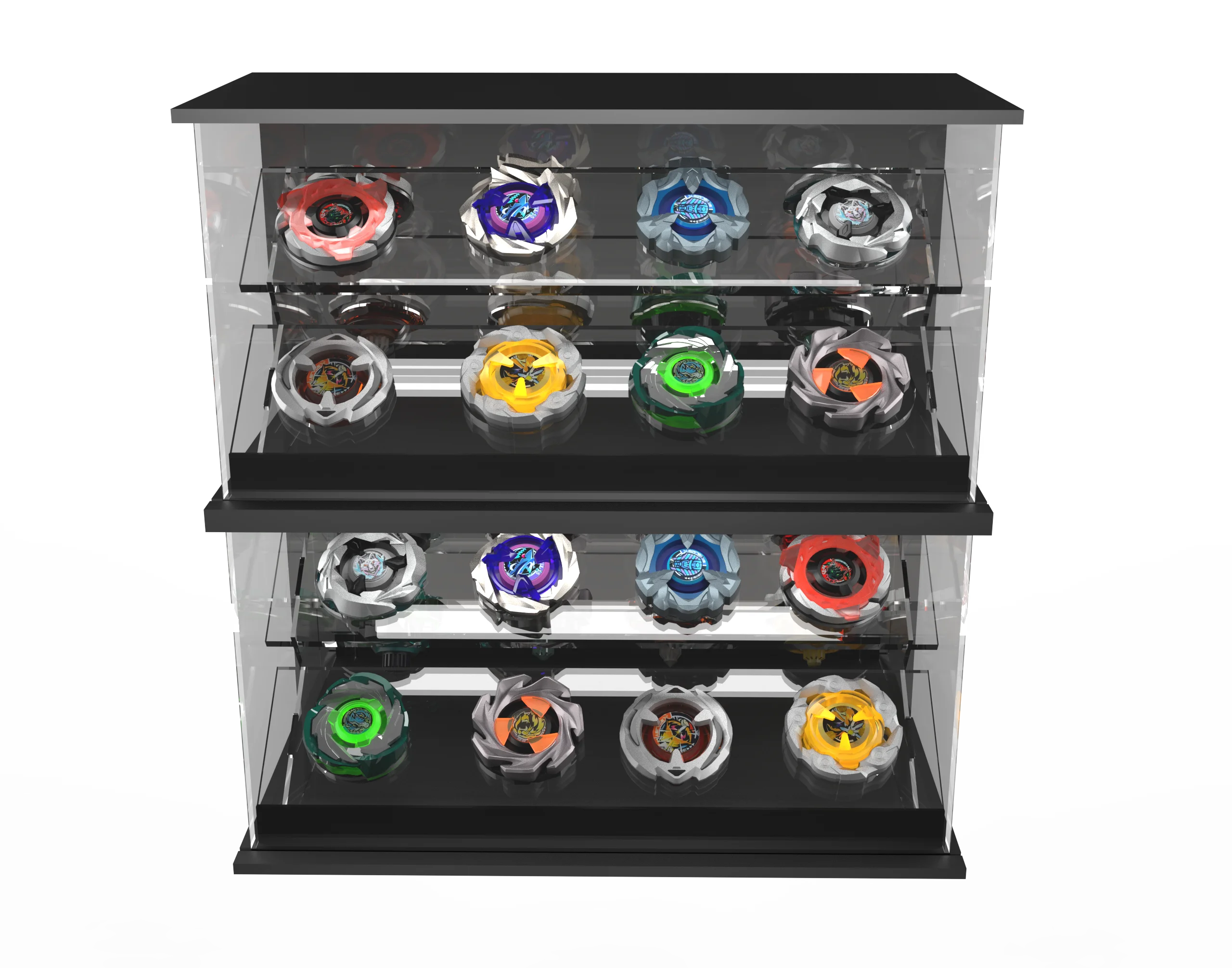 Beyscollector Beys MODEL 2, MFB BX BB Acryl-Vitrine zum Zusammenbauen von Sammlerstücken, transparente, staubdichte Displaybox – Detail 5