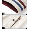 Middle-Aged Men Large Size 8xl Casual Outwear Fashion Stand Neck Coat New Spring Autumn Male Pure Cotton Reversible Jacket 6