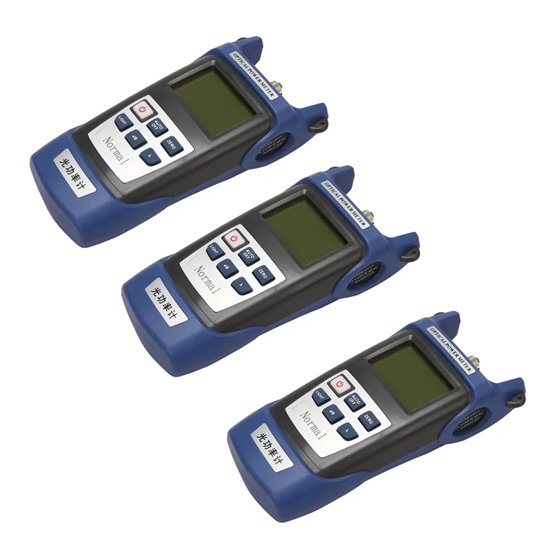 

3X Handheld Optical Power Meter High Precision Optical Fiber Tester Optical Attenuation Test With Fc/Sc Adapter