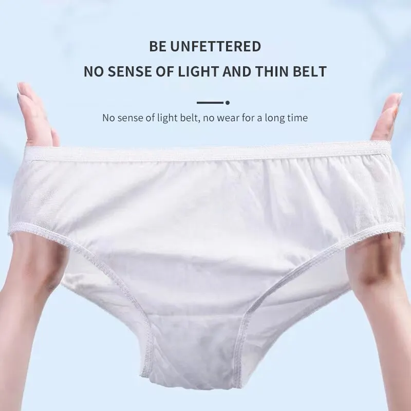 Disposable Panties Pregnant Women After Childbirth Sterile Cotton Panties Outdoor Travel Comfortable Disposable