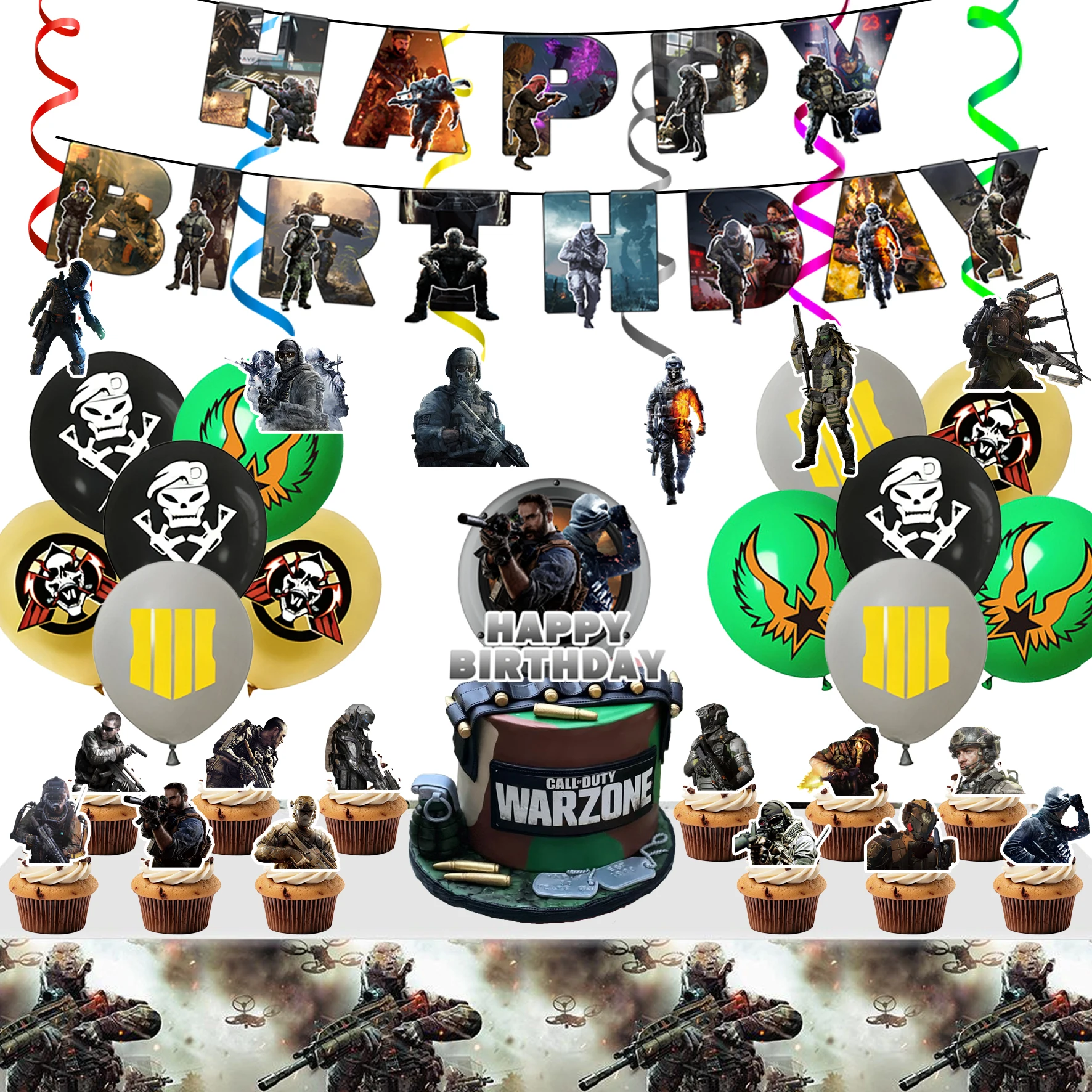 Call of Duty Birthday Decorations: The Ultimate Party Setup for Gamers