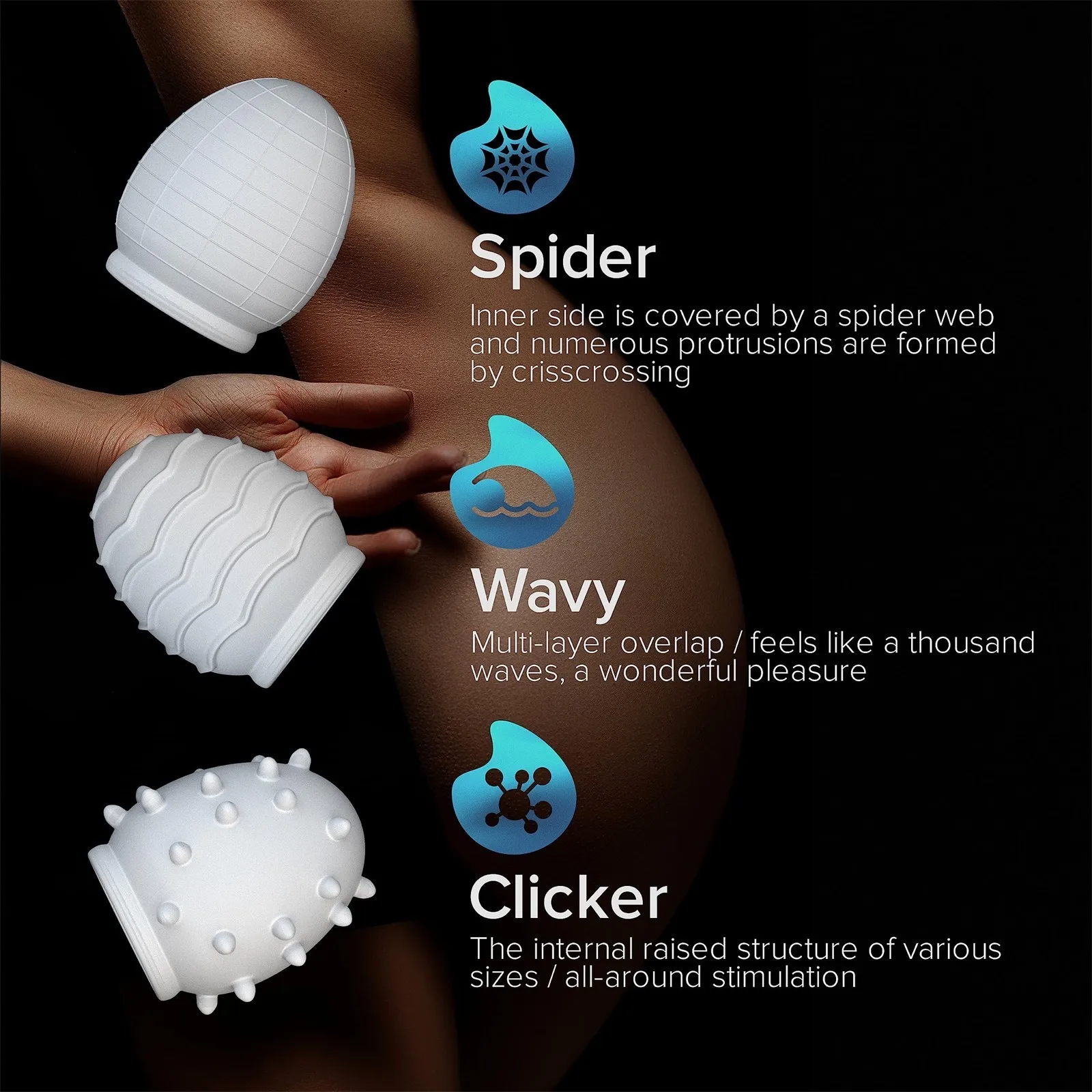 Mini Male Masturbation Eggs Penis Massager Blowjob Ghost Stimulating Stretchable Sex Portable Silicone Masturbator Toys 6Pcs