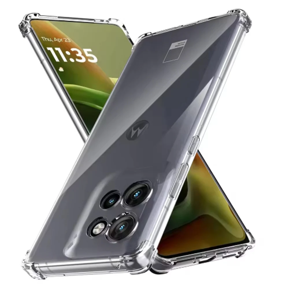 Sleek Transparent Crossbody Lanyard Phone Case with Silicone Strap Cover