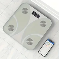 1pc Intelligent electronic scale, measuring weight and body fat, small household weighing scale body fat scale, 1