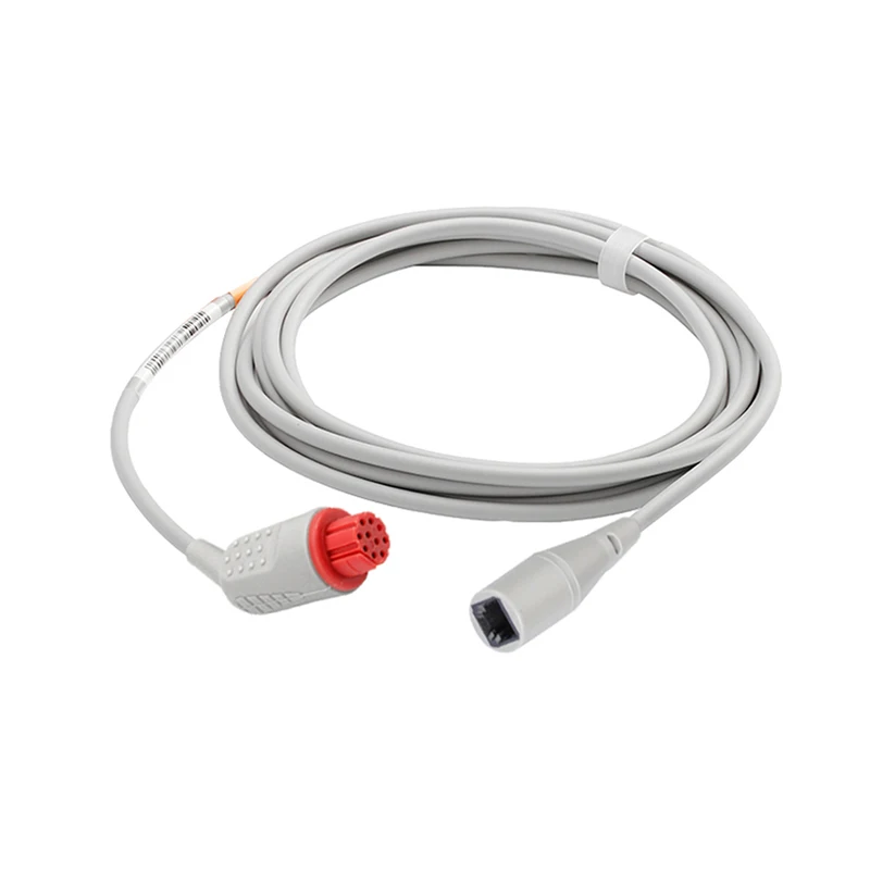 Compatible with 10pin Datex Monitor IBP Cable and Argon BD Edward Medex Abbott Smith PVB Utah Pressure Transducers-Se078d9d09f734ec7bbae0a82dc312ca1X-MPOWC