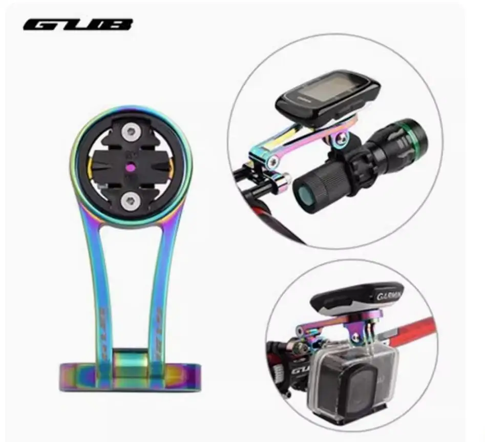 Support Vélo Réglable 32 Mm Pour GPS Garmin, Bryton, Wahoo – Alliage Aluminium – Compatible Caméra Et Lampe - 11