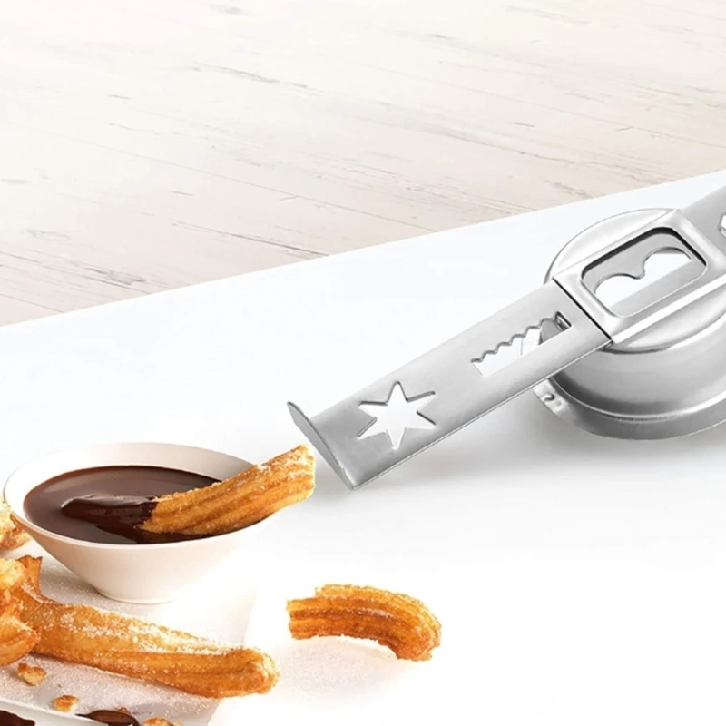 Cookie Maker Attachment Pastry Attachment Grinder Stainless Steel Biscuit Mold Dough Cutters for Cookie 20CC
