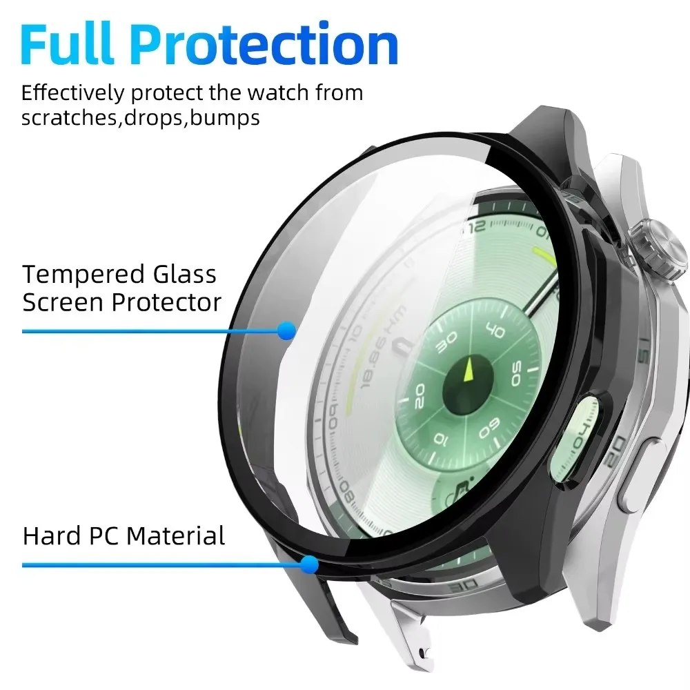 Durable Anti-Scratch Glass and Case Protection
