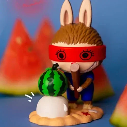 thumbnail image 1 of POP MART LABUBU Fruit Series Blind Box Confirm Style Cute Anime Figure Designer Doll Cartoon Model New Year Gifts Kid Toys, 1 of 5