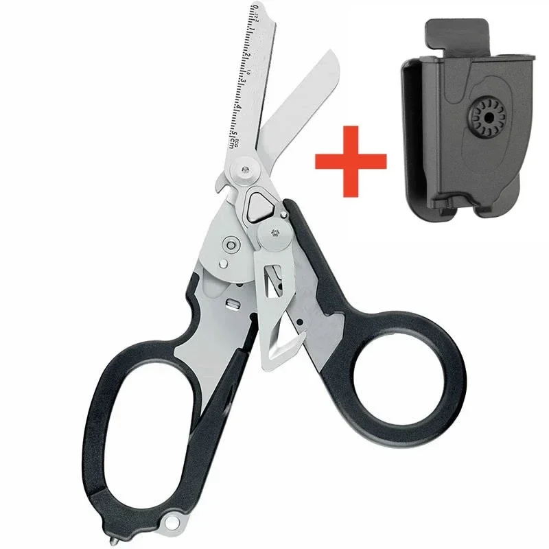 Tactical Multifunction Folding Survival Scissors and First Aid Tool