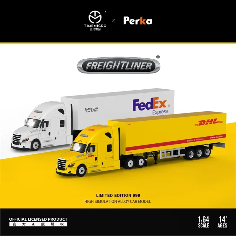 ミニカー TimeMicro & Perka 1/64 Benz Actros DHL ミニカー TimeMicro & Perka 1/64 Benz Actros DHL Preorder
