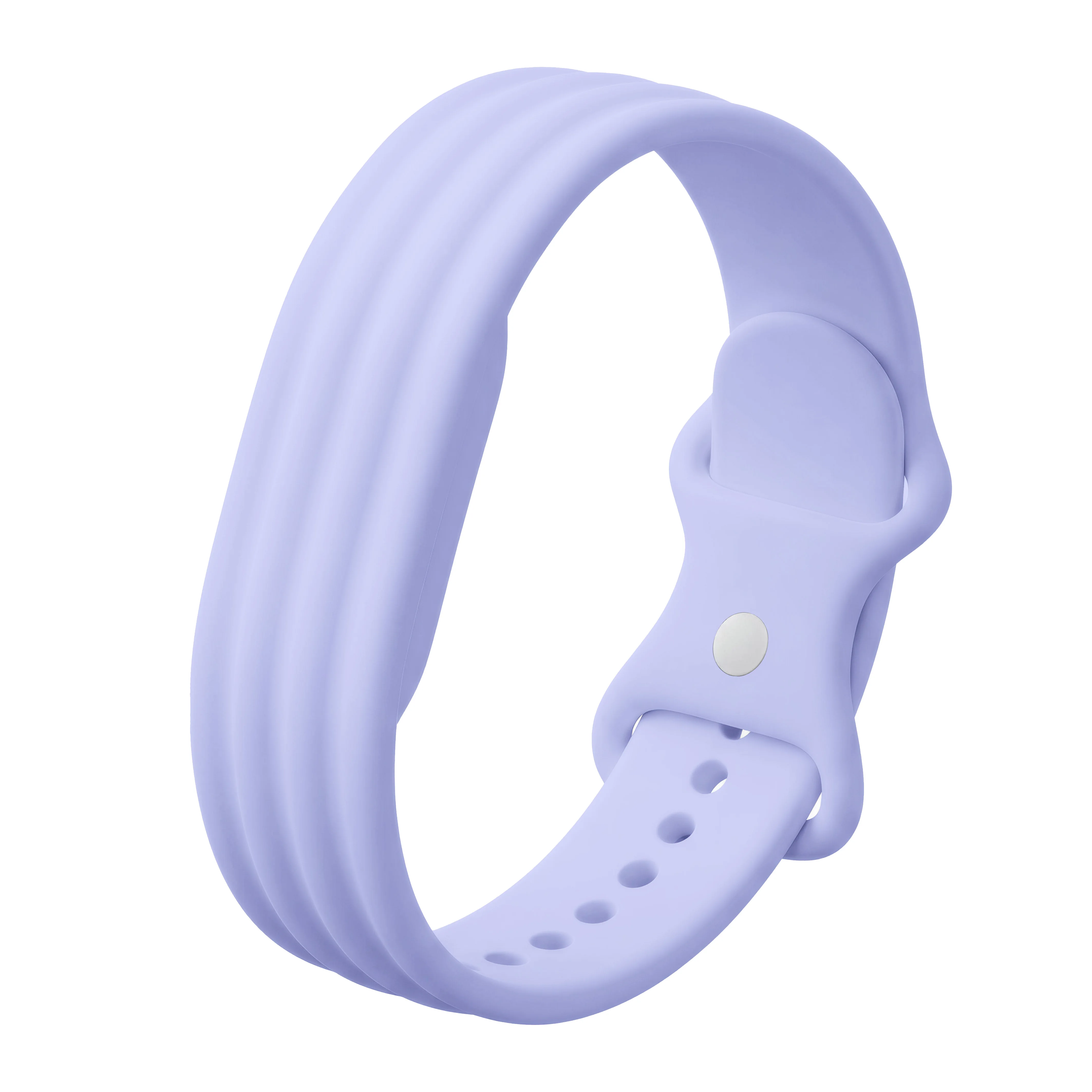 Sports Silicone Smartwatch Strap - Comfortable Fitness Tracker Wristband Accessory
