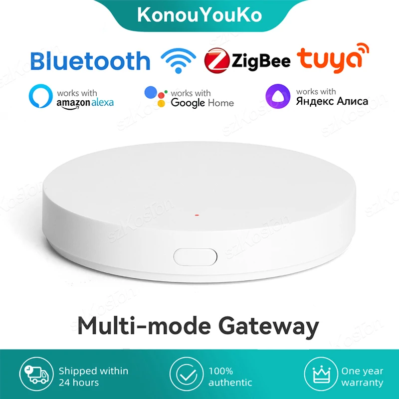 Passerelle ZigBee 3 + Bluetooth Mesh vers WiFi pour Tuya Smart