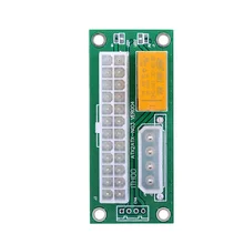 

CHIPAL 24Pin to 4Pin ATX Power Supply Sync Synchronous Starter Extender Card Dual PSU Adapter for Graphics Card