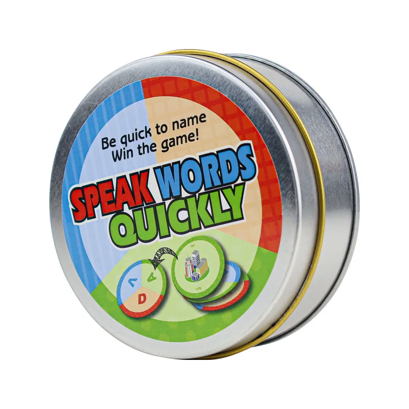 Children's toys spell English word game card quickly say words interactive board game English literacy card educational learning toy,alphabet educational toys