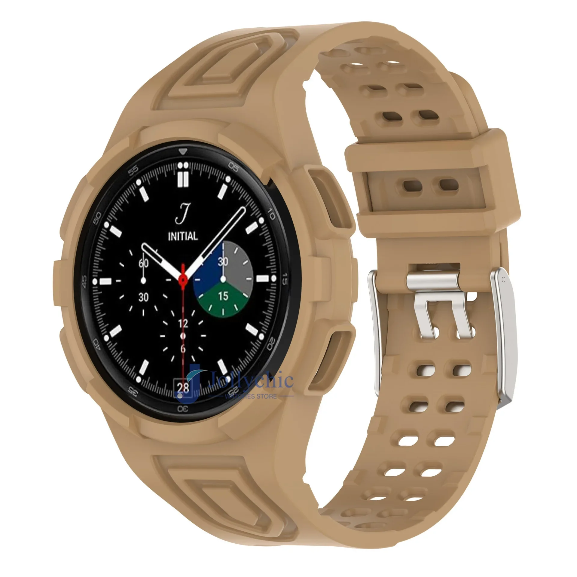 Transparent Silicone Sport Bracelet with Case